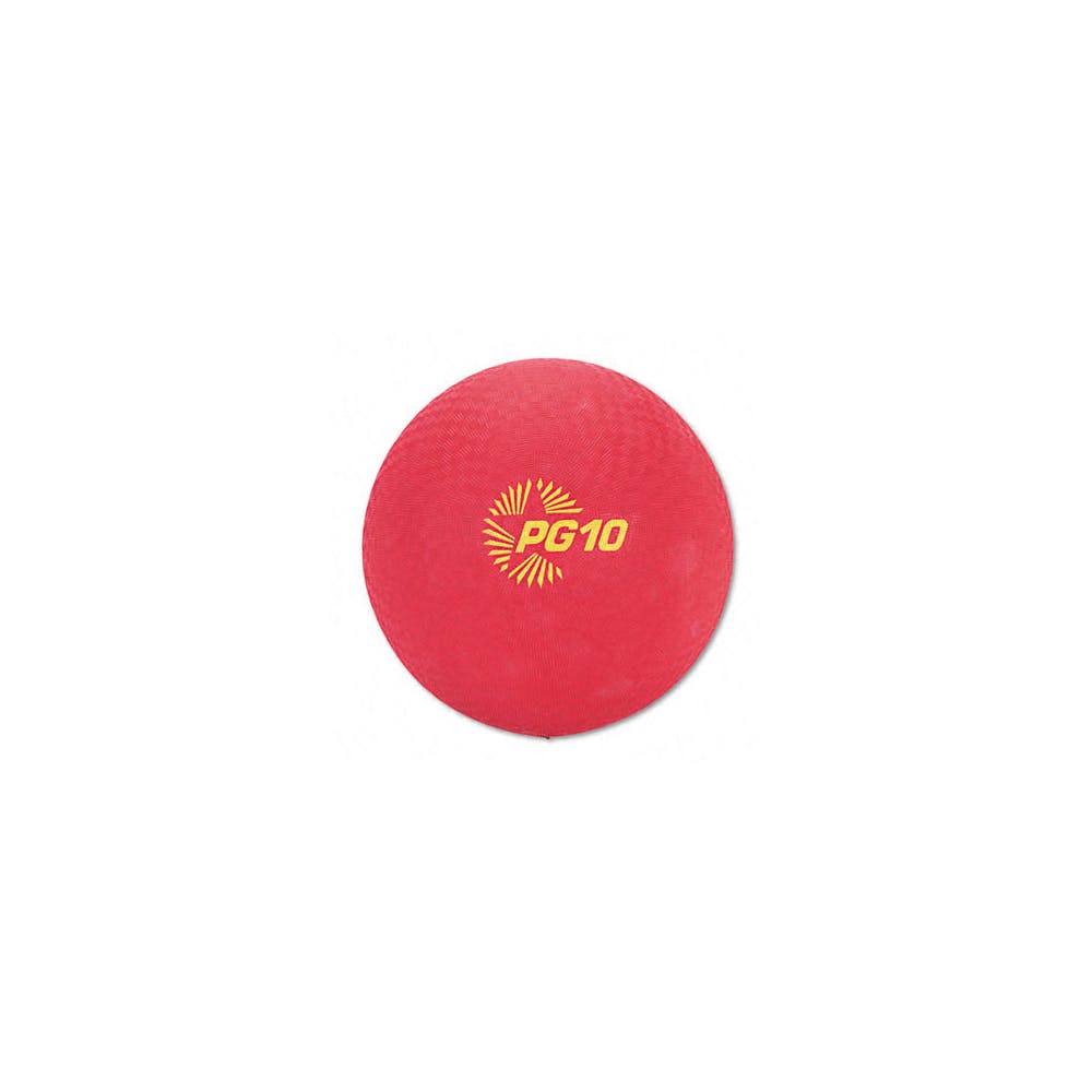 Playground Balls - Red Nylon 10" 1