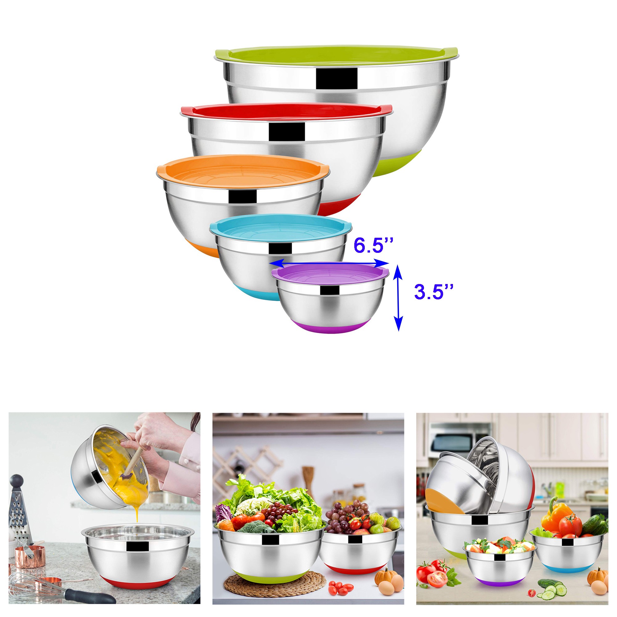 Stainless Steel Mixing Bowls 2