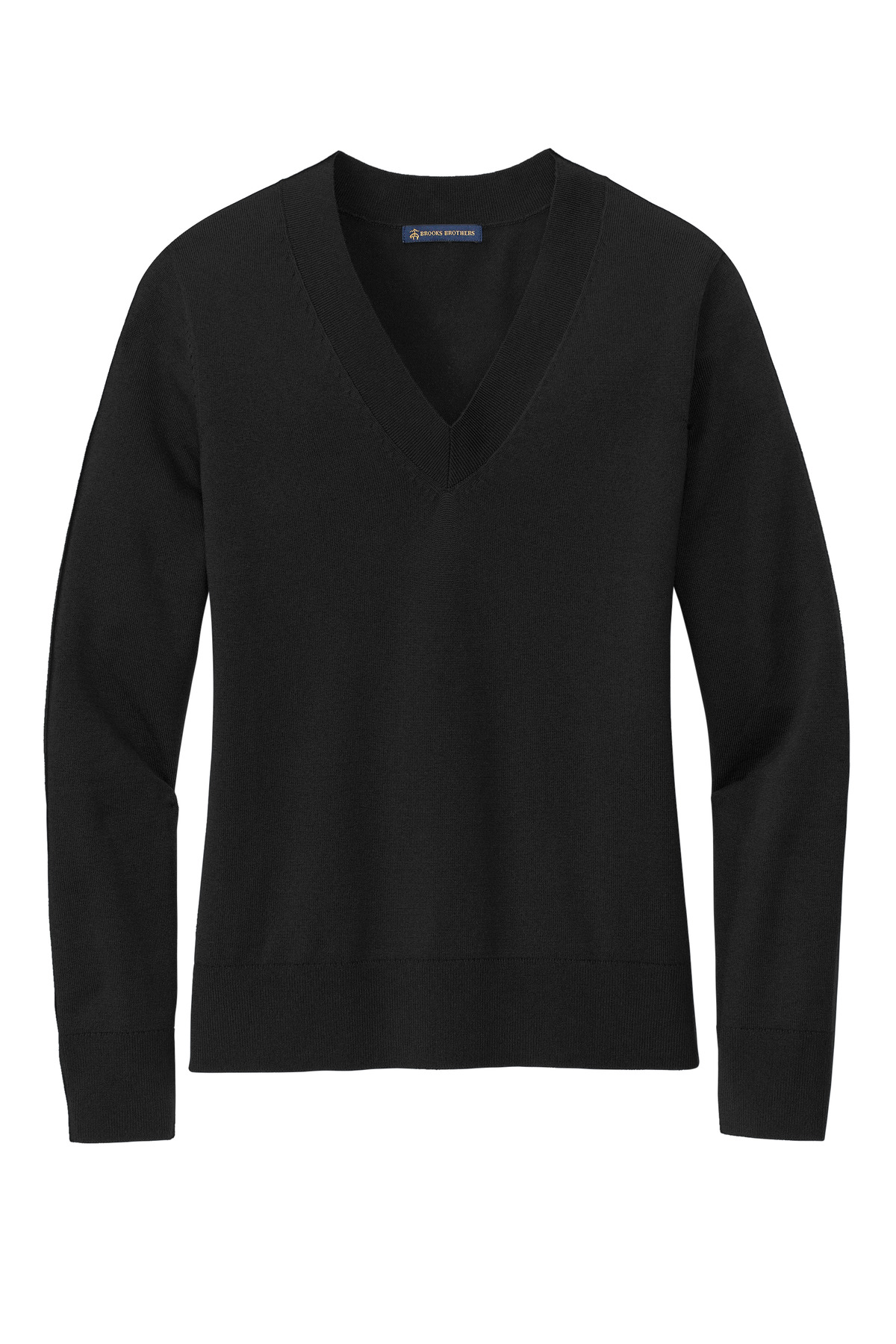 Women's Cotton Stretch V-Neck Sweater
