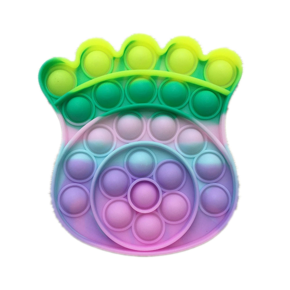 Bear's-paw Shape Push Bubble Toy 4