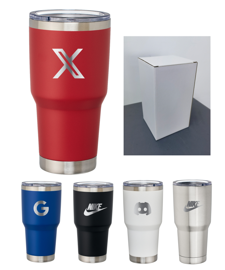 Union Printed - 30oz Double Wall SS Vacuum Bottle - Laser Engraved Print - Includes Gift Box Packing 1