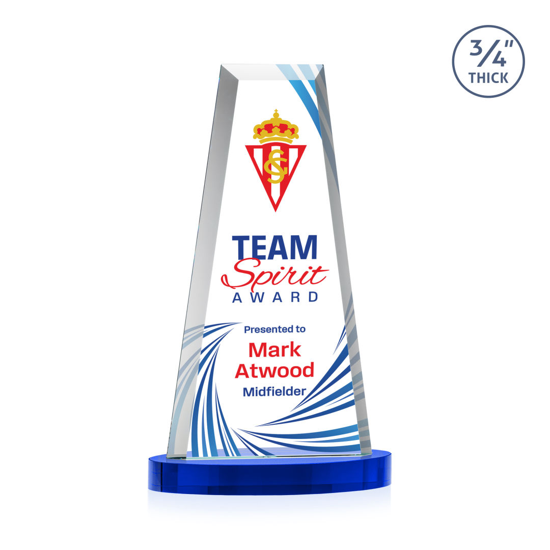 Imperial VividPrint™ Award on Alberton Base - Blue 2