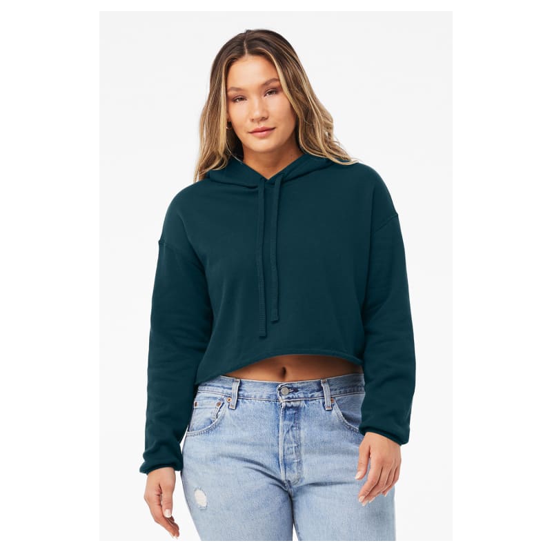 Bella + Canvas Ladies' Cropped Fleece Hoodie 46