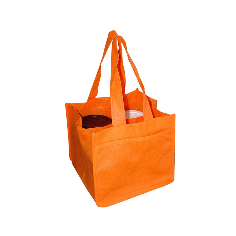 Non Woven 4 Coffee Cups Bag 3