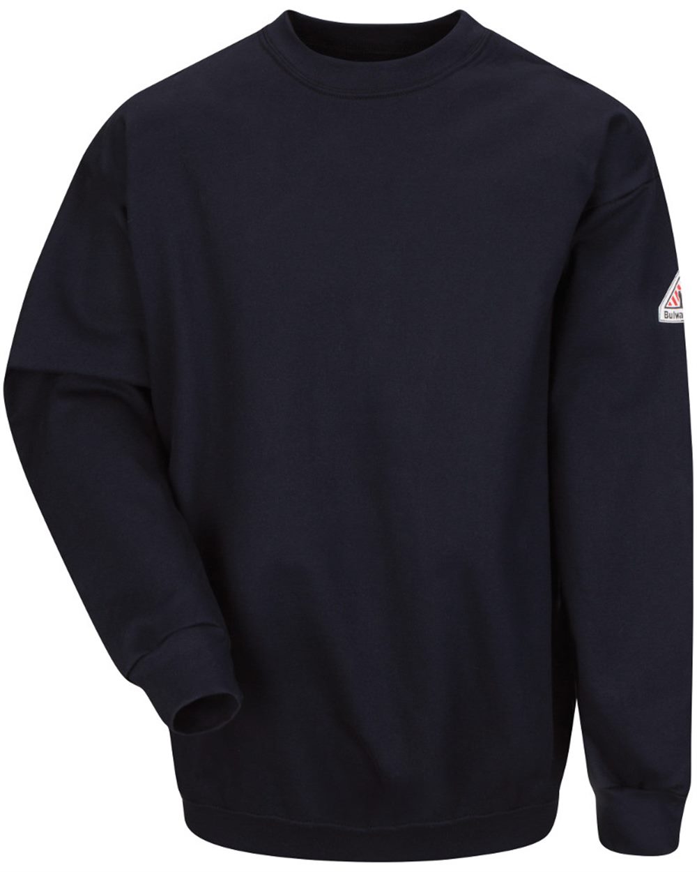 Pullover Crewneck Sweatshirt Cotton/Spandex Blend