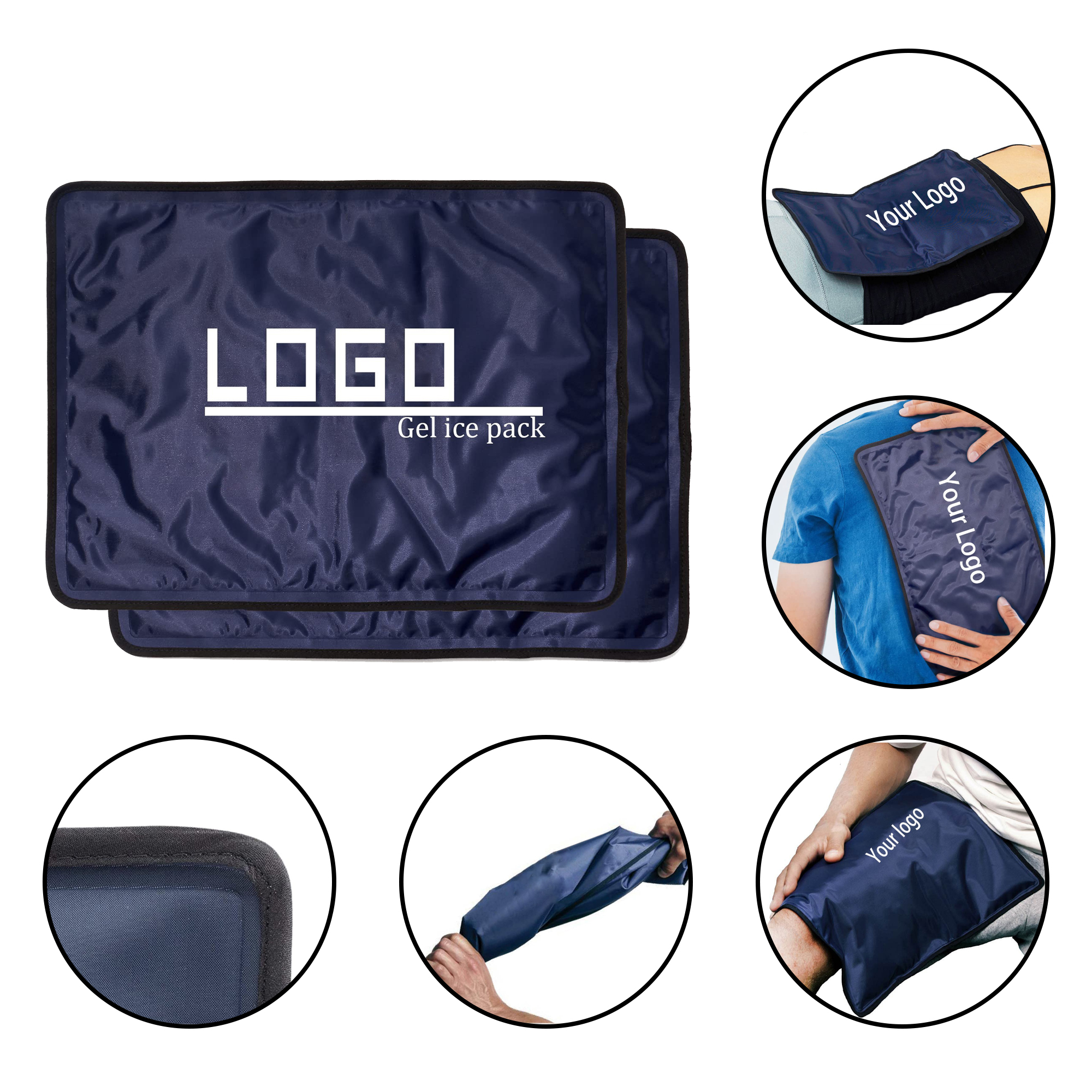 Ice Packs Injuries Reusable 2