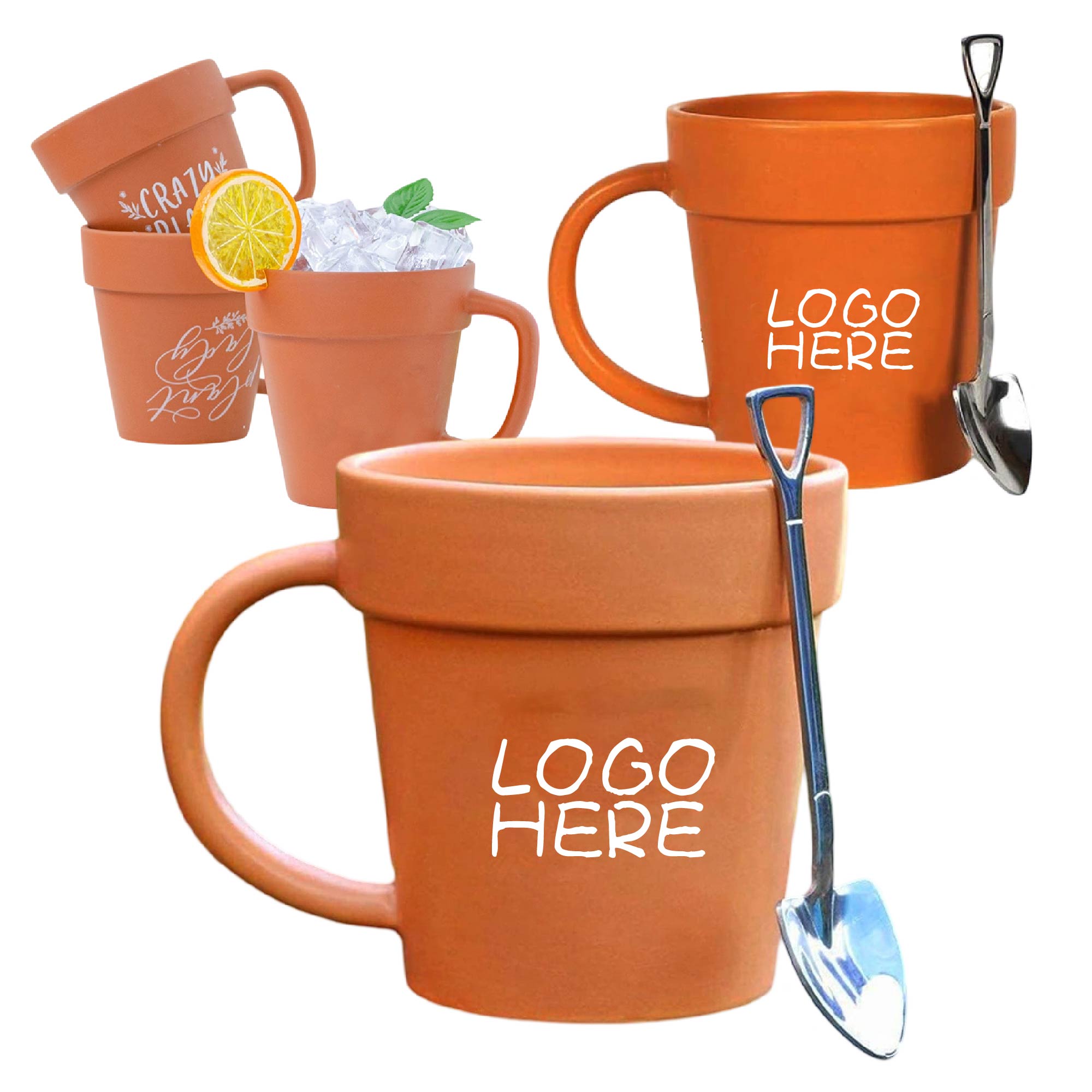 Flower Pot Ceramic Mug 2