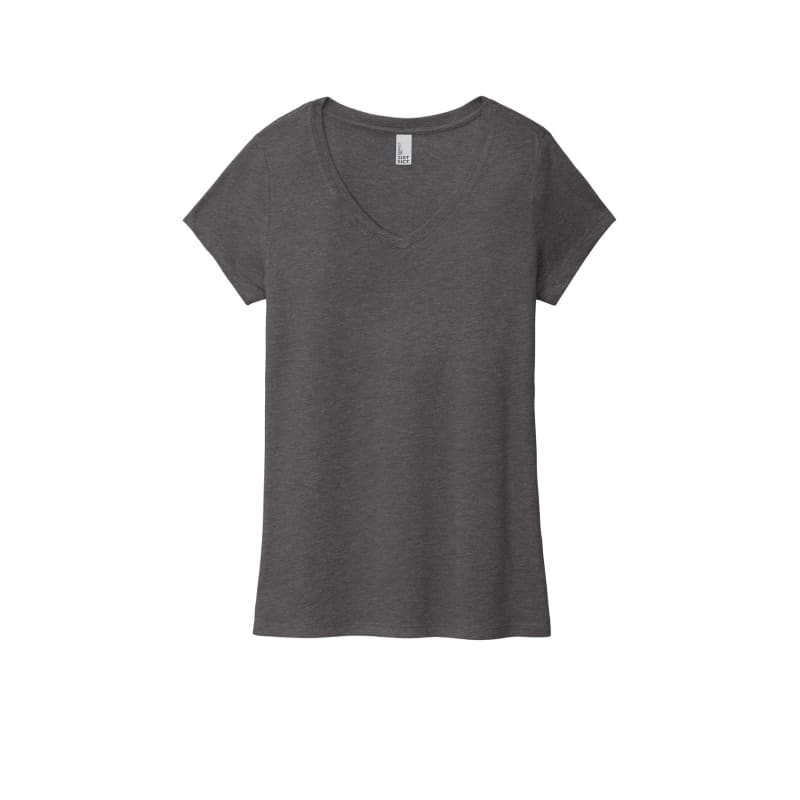 District Women's Perfect Tri V-Neck Tee. 112