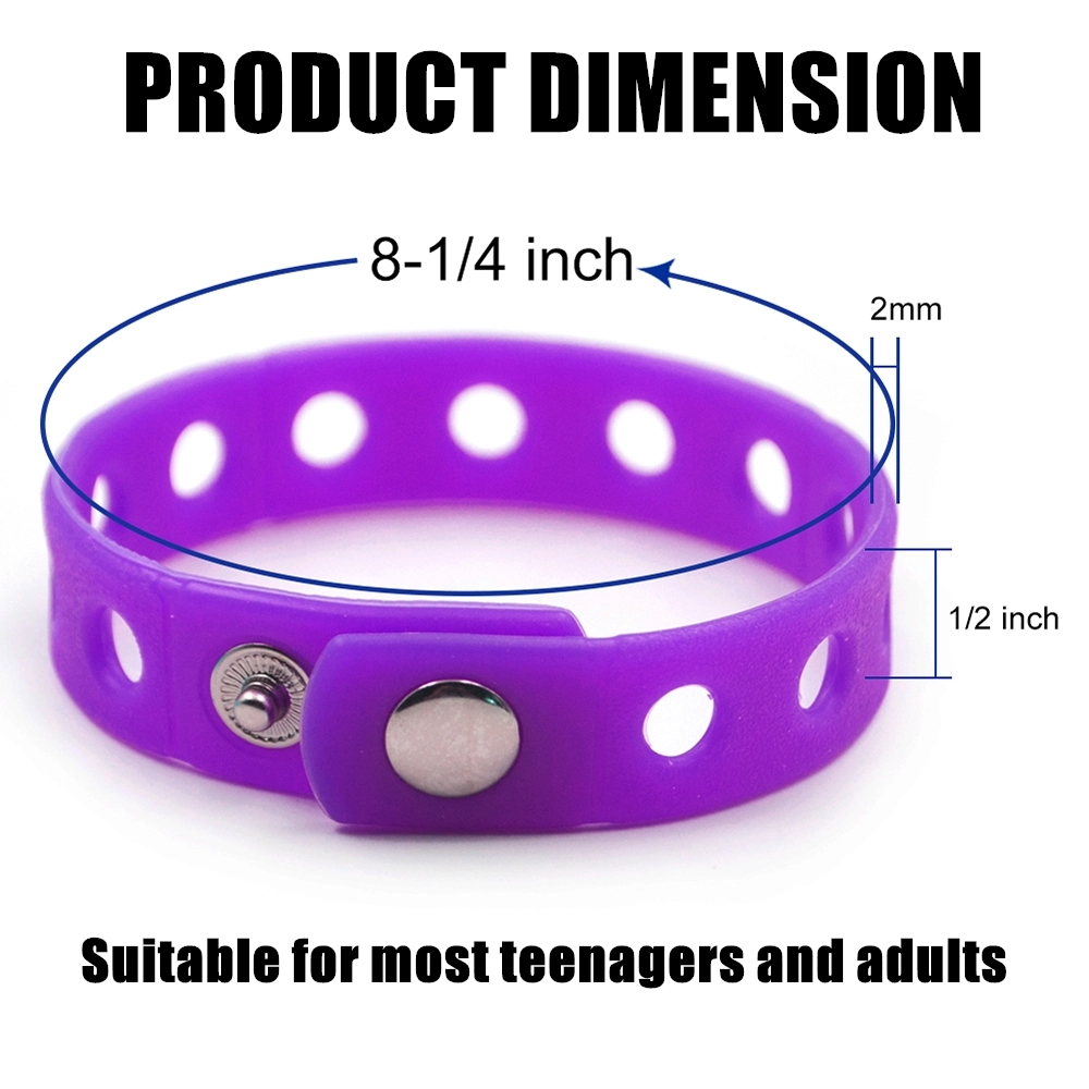 Adult Rubber Charm Wristbands 5