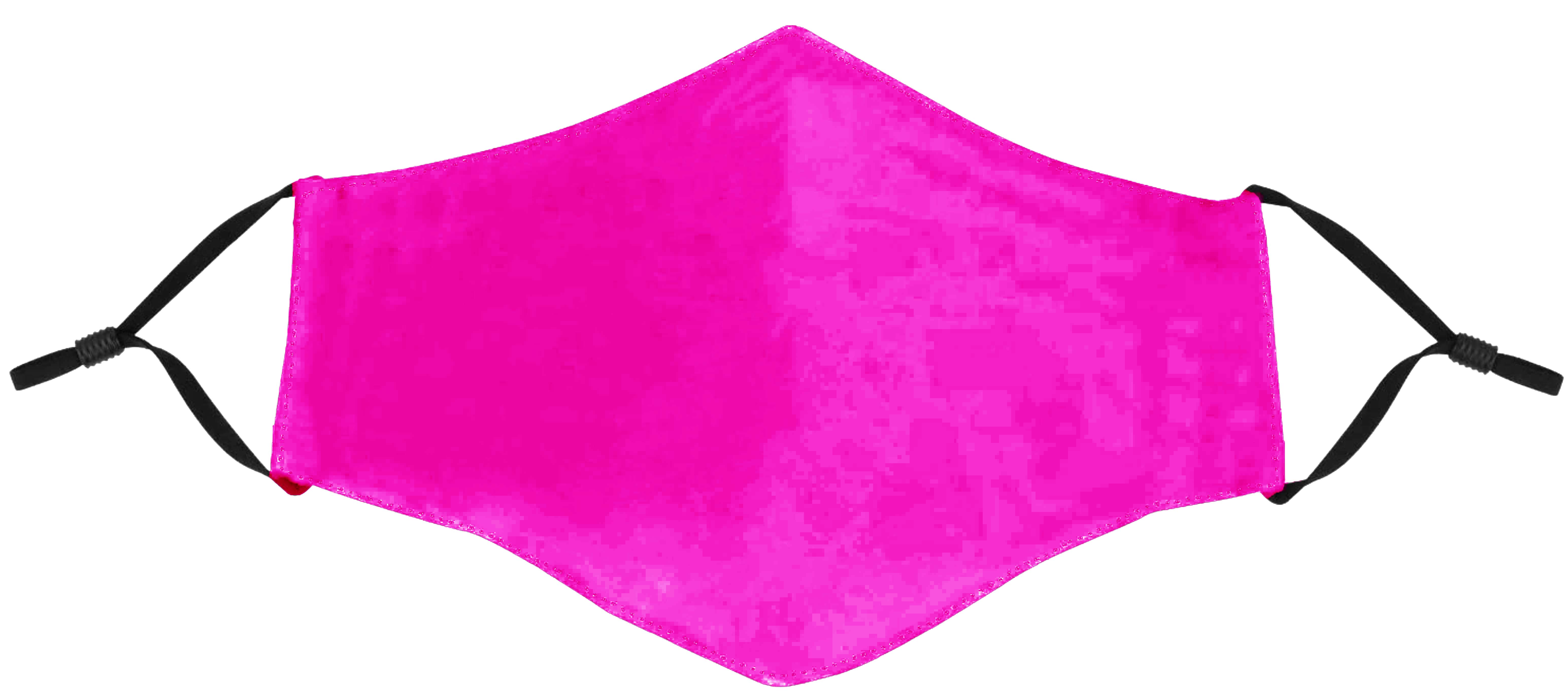 Pink Face Mask with Adjustable Ear Loops 2