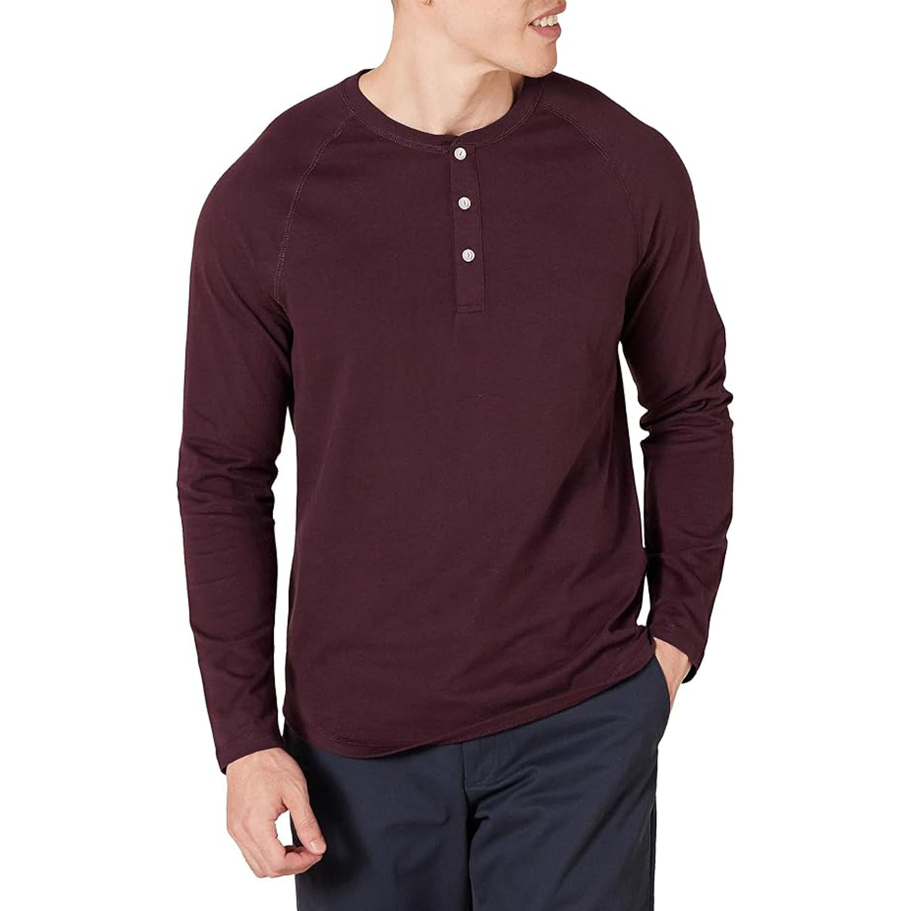 Men's Slim Fit Long Sleeved Shirt 9