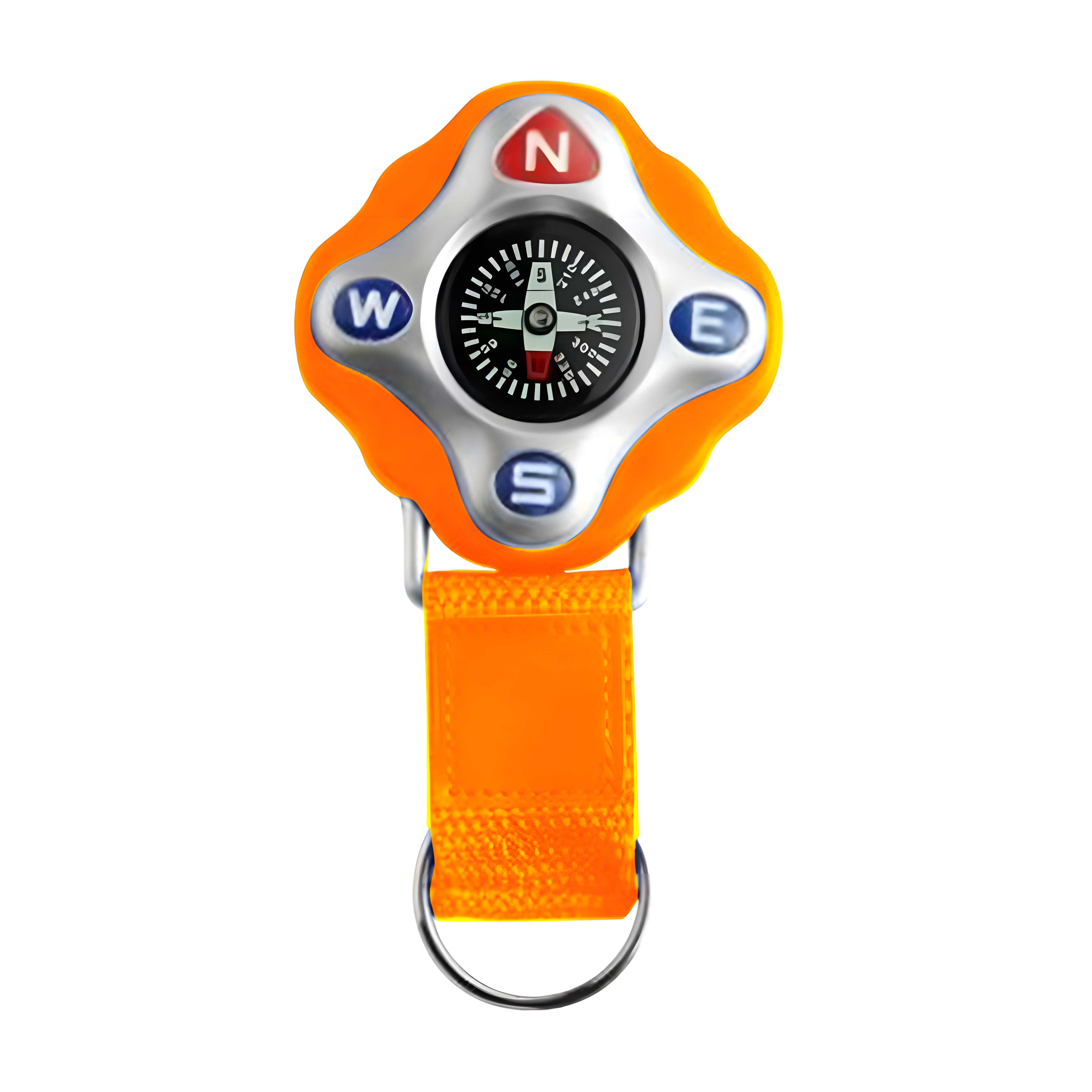 Navigation Compass Tool Keychain 2