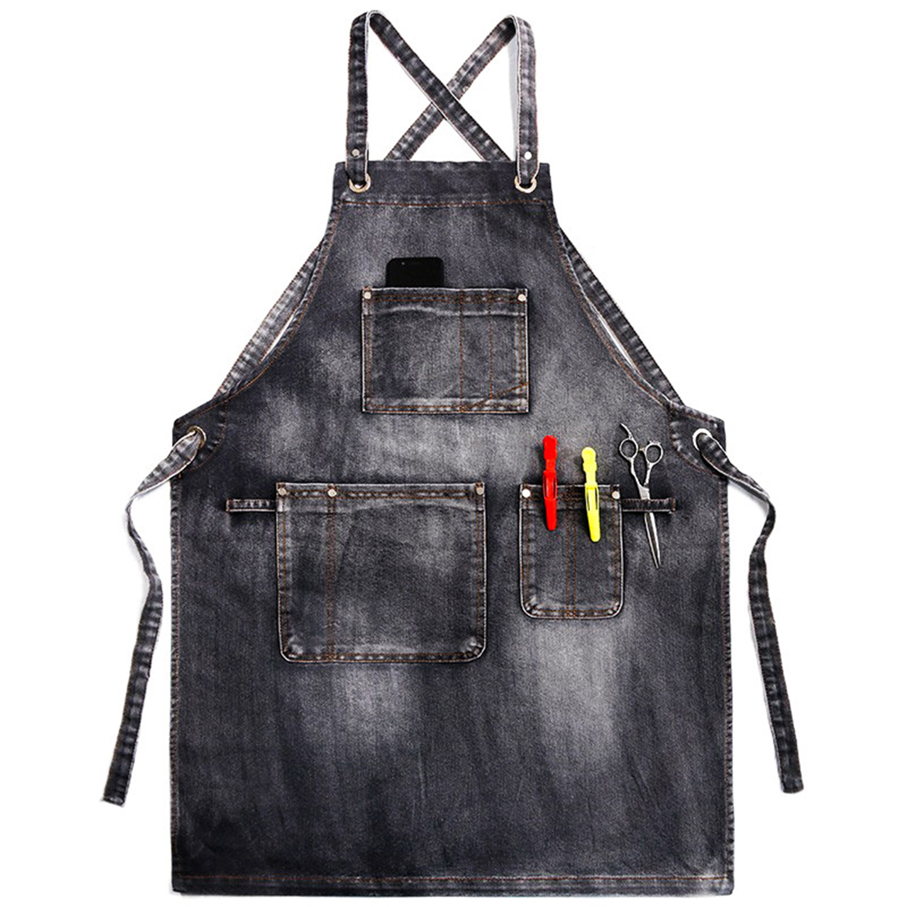Adult Durable Denim Apron 2