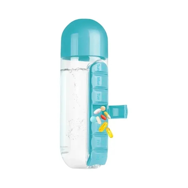 Pill Box and Water Bottle Combo 5
