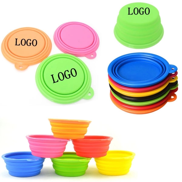 Pet Collapsible Silicone Travel Bowl 5