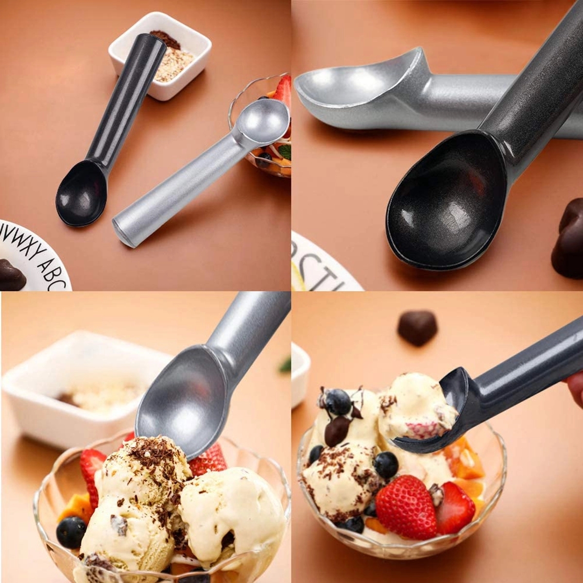 Nonstick Anti-Freeze Ice Cream Scooper 1