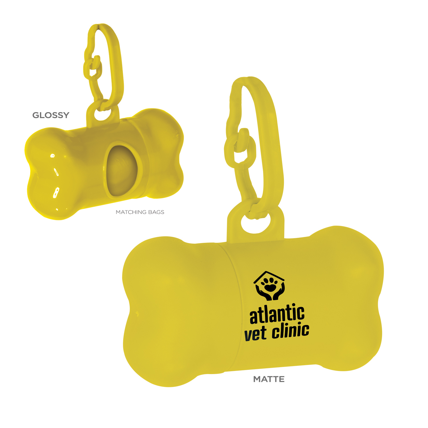 Doggy Bone Waste Bag Container 3