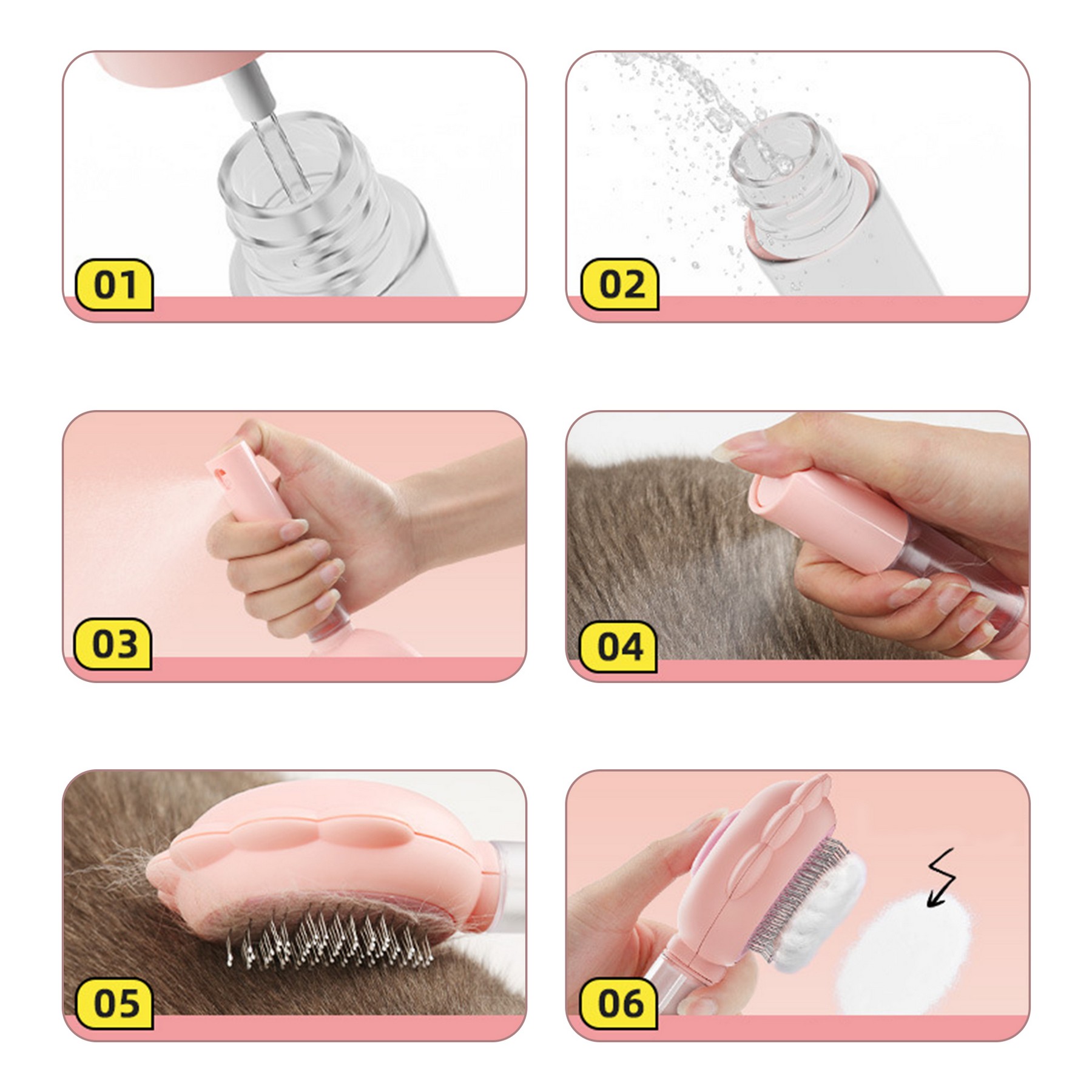 Pet Spray Brush 5