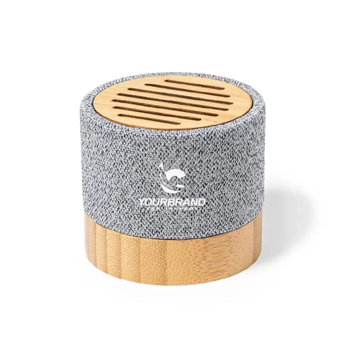 Mini Cylindrical Wireless Bamboo Speaker 1