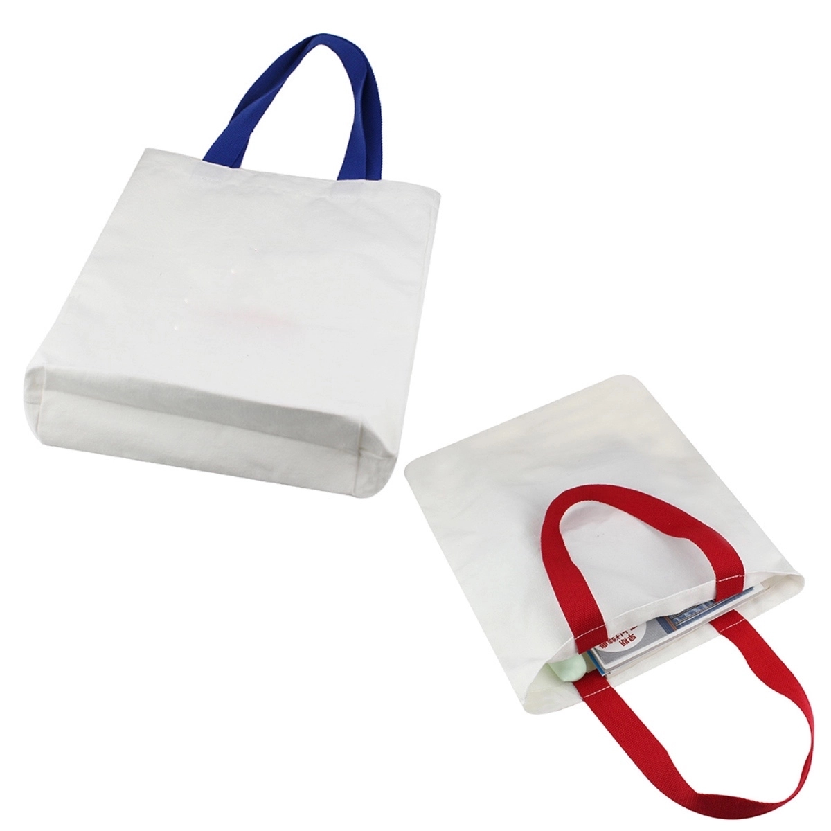 Cotton Canvas Tote Bag, custom tote bag with logo imprint 2