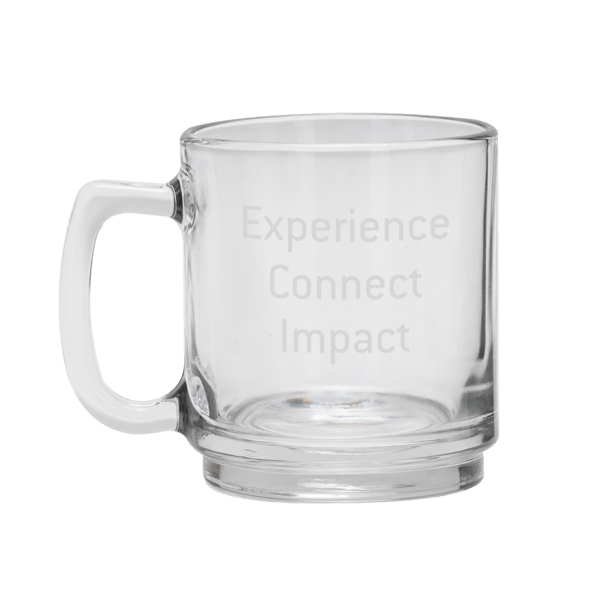 Java 9 oz. Glass Coffee Mug 40