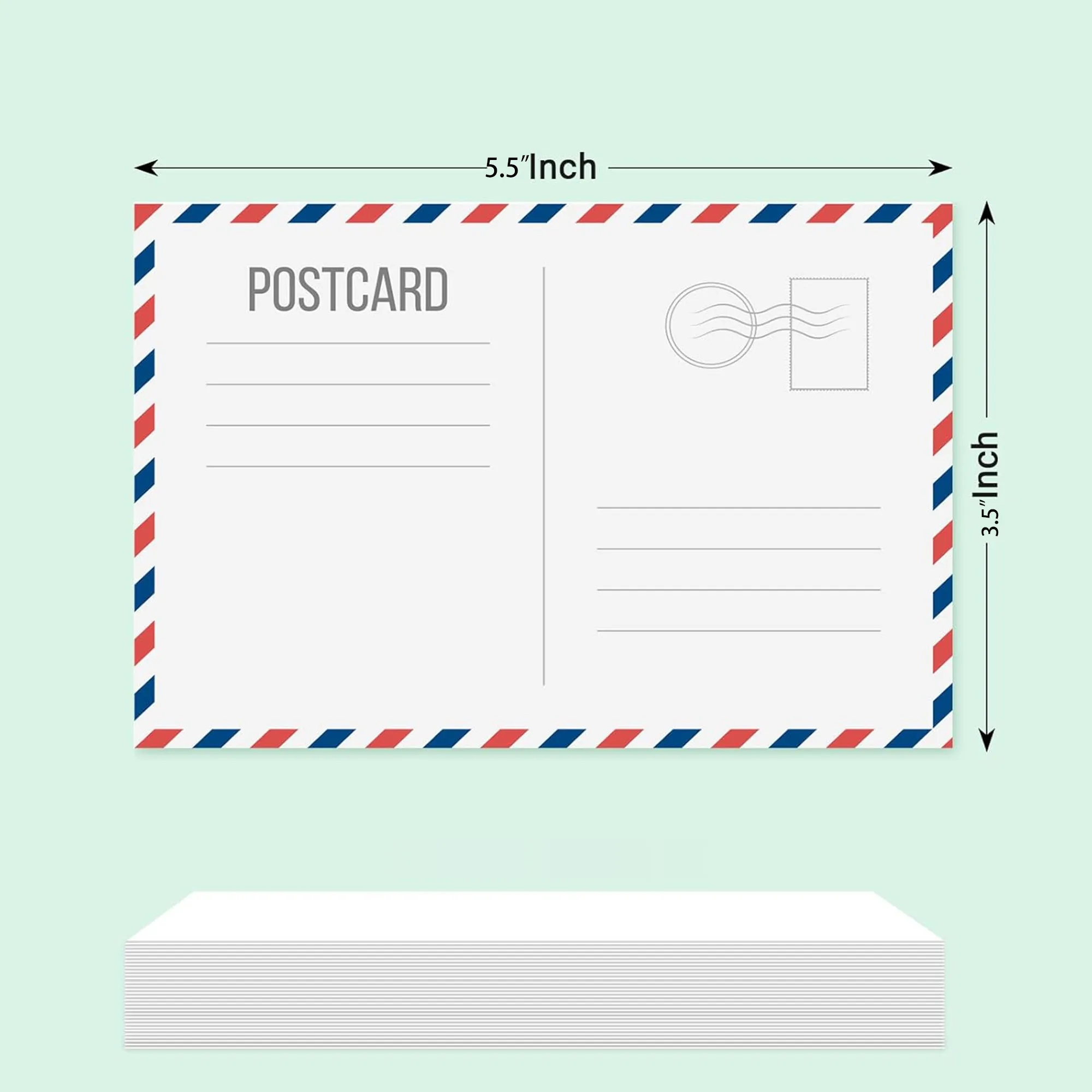 Customization 350Gsm Double Sided Full Color Postcard Paper 3
