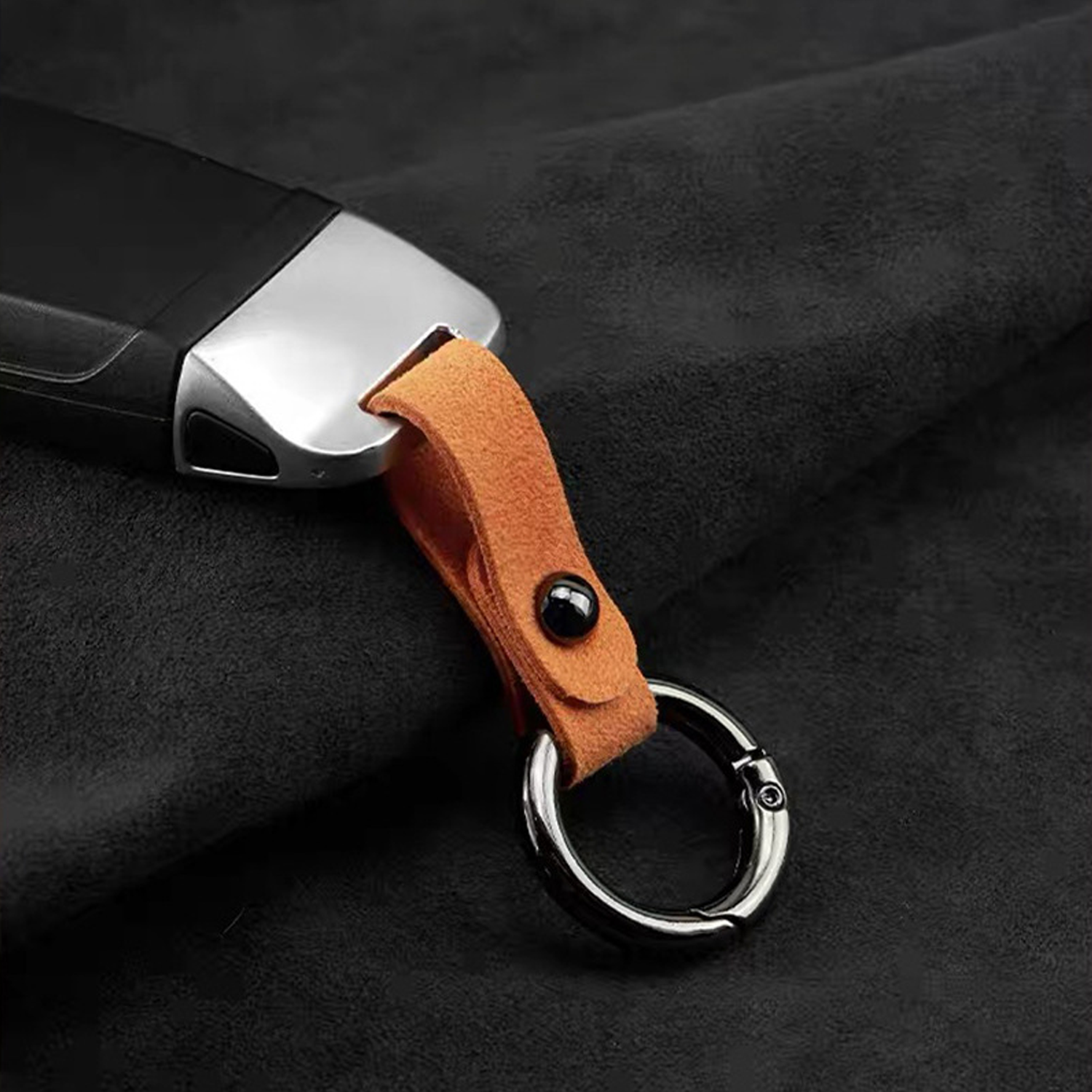 Alcantara Car Key Chains 3