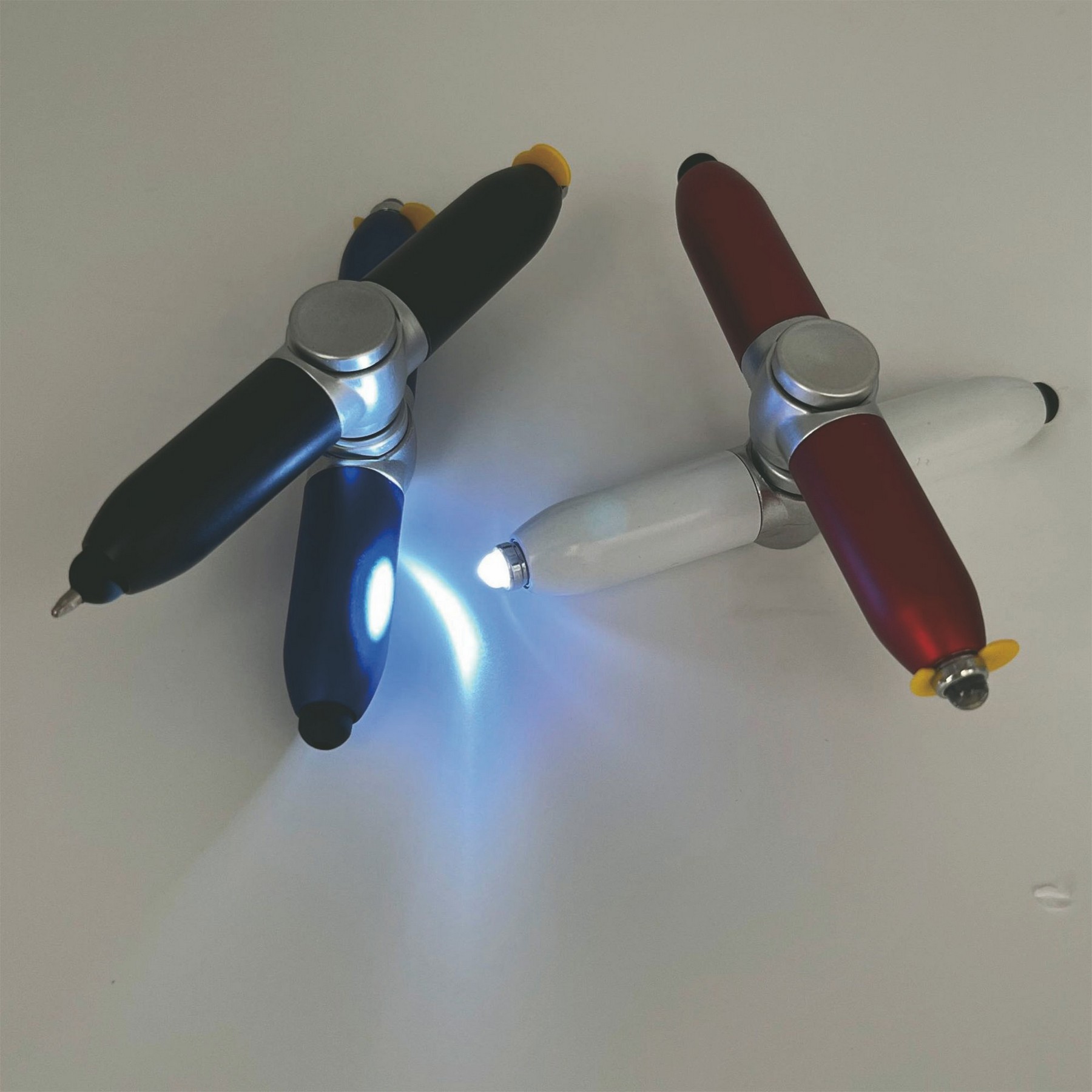 Creative Multifunction Fidget Spinner Pen With Led 2