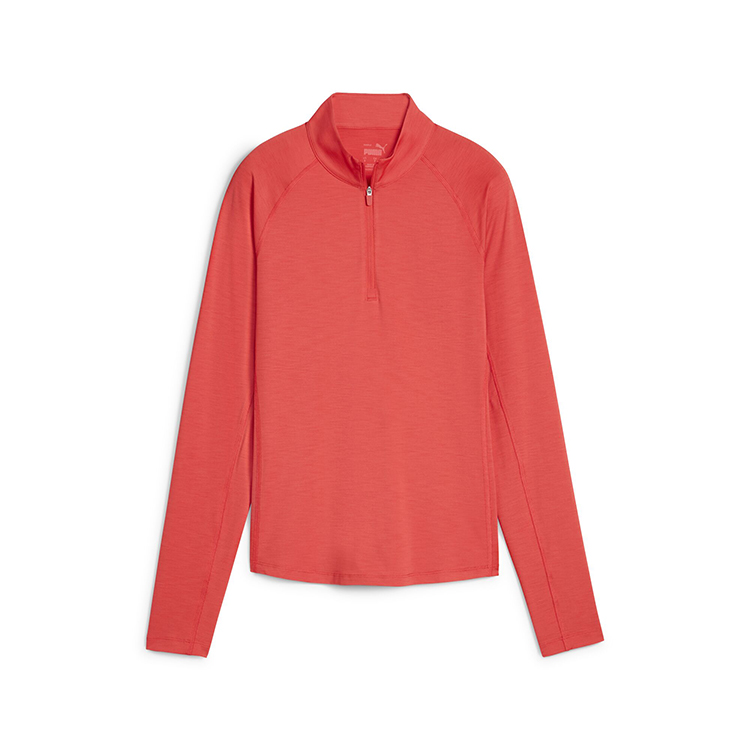 Puma Ladies You-V Solid 1/4 Zip 9