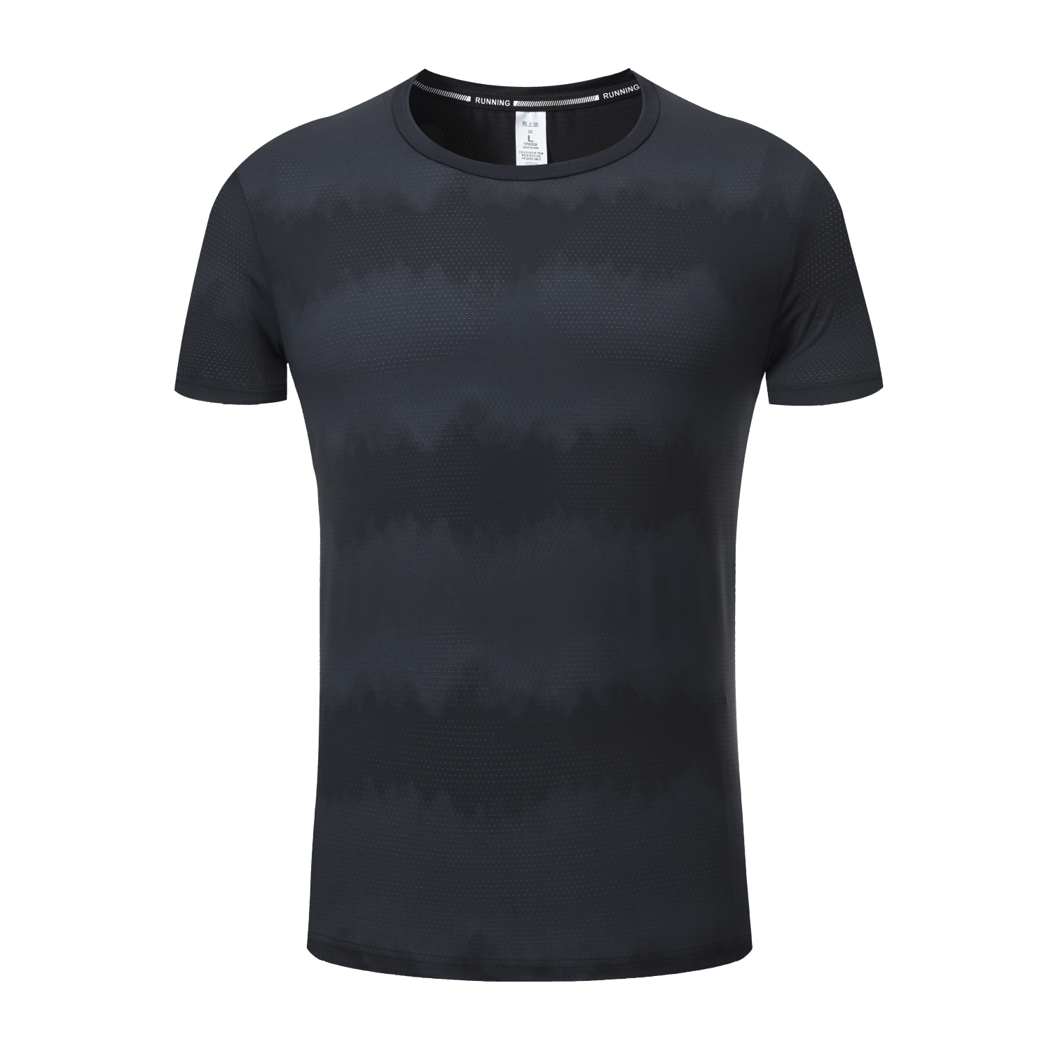 Men's Running Short Sleeve T-Shirt - Stock Style 20 2