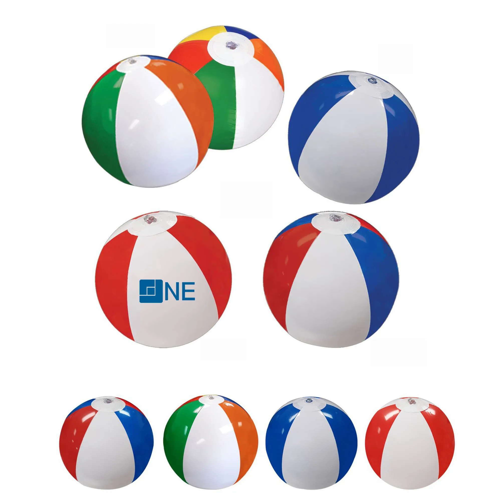 16" Multicolored Beach Ball 1