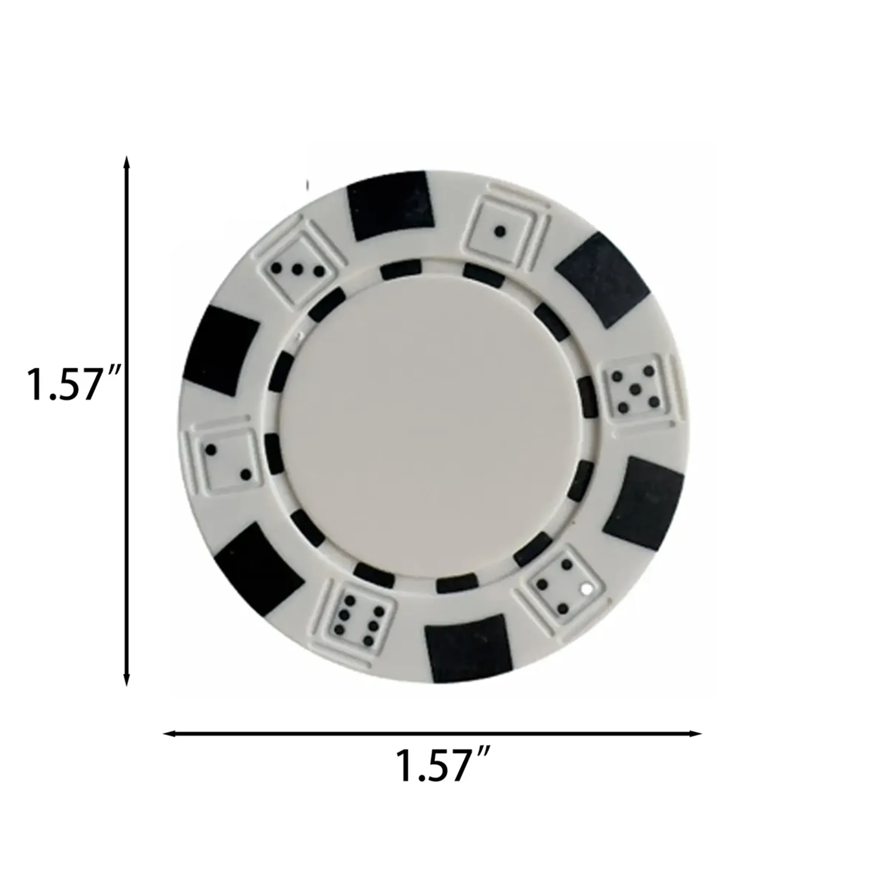 11.5 g Professional Clay Poker Chips 3