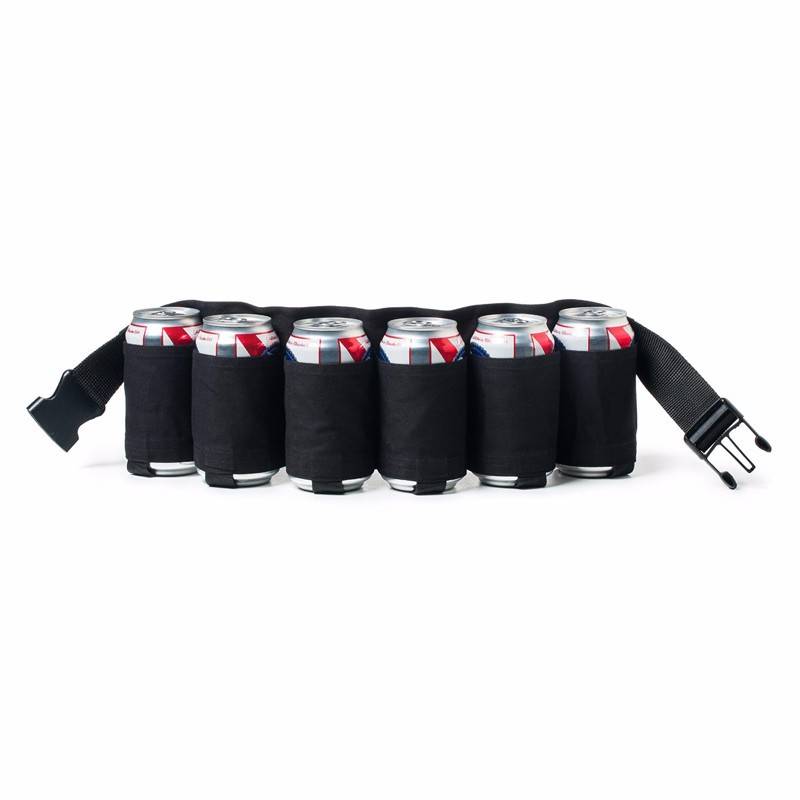 6-Pack Oxford Beer Belt Bag Can Holder 3
