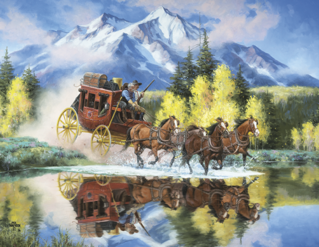 Good Value™ Western Frontier - Spiral Calendar 60