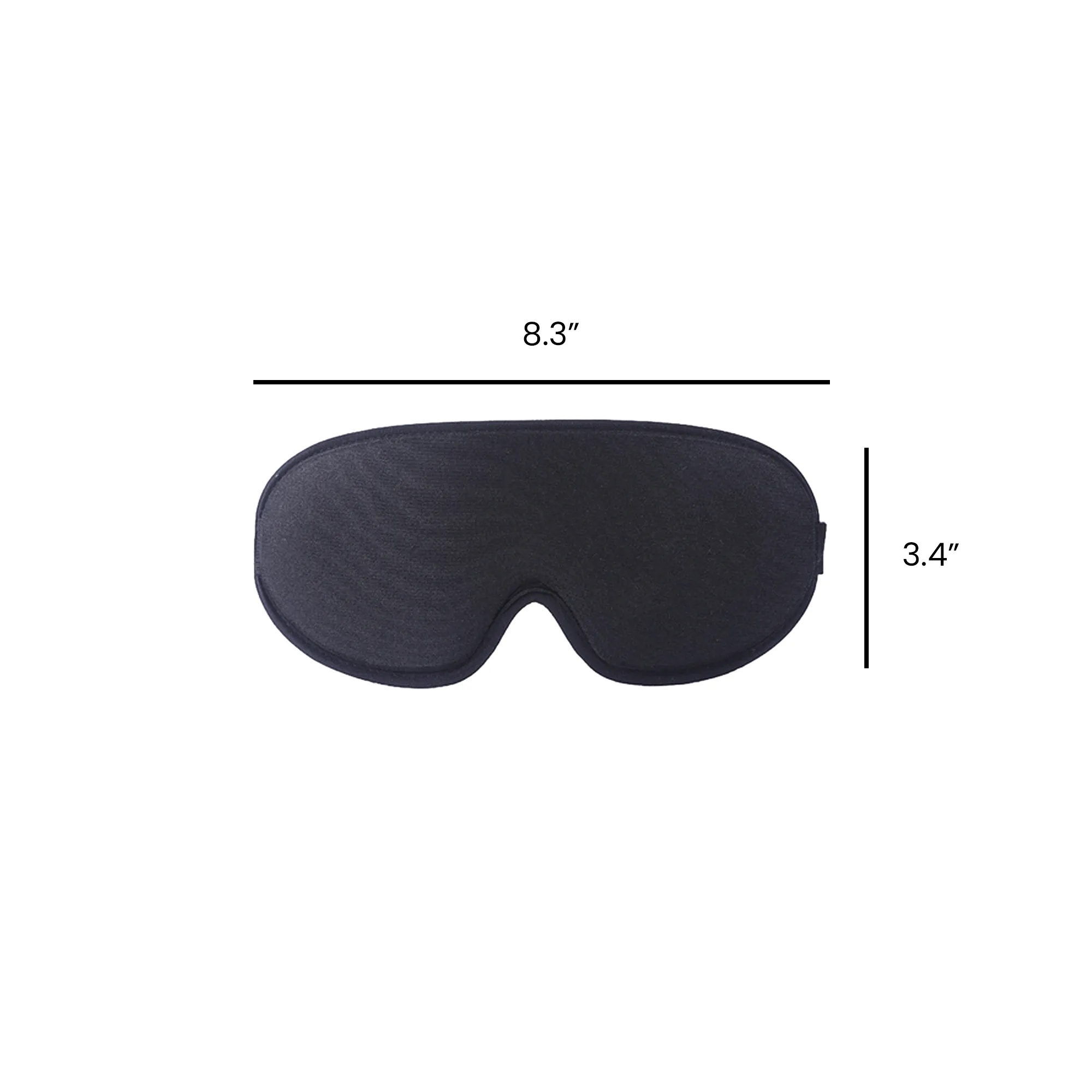 USB Heated Eye Mask with Vibration Massage & Temperature Con 4