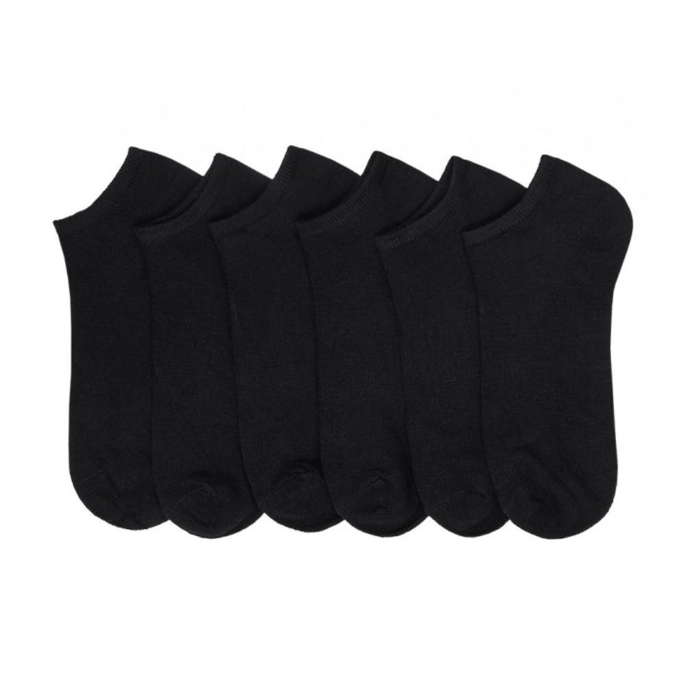 Adult Ankle Socks - Size 9-11 Black Only 2