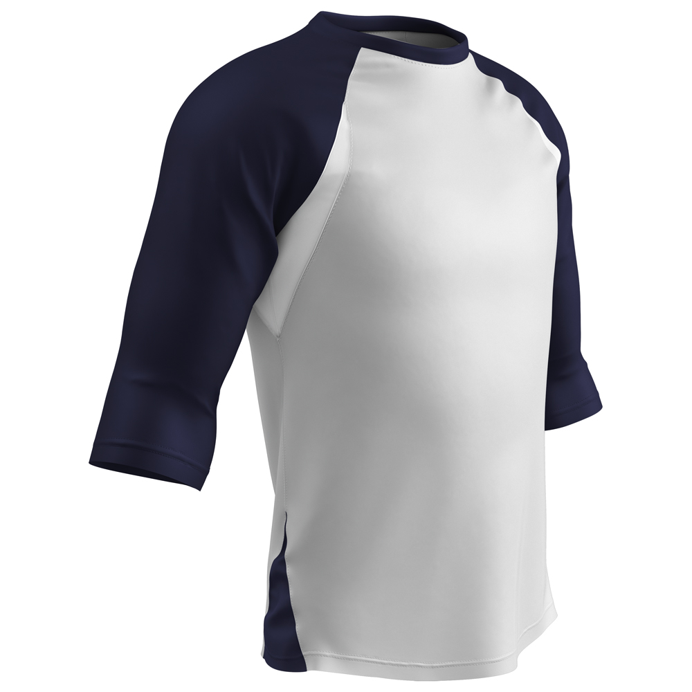 COMPLETE GAME 3/4 Sleeve Baseball Shirt 7
