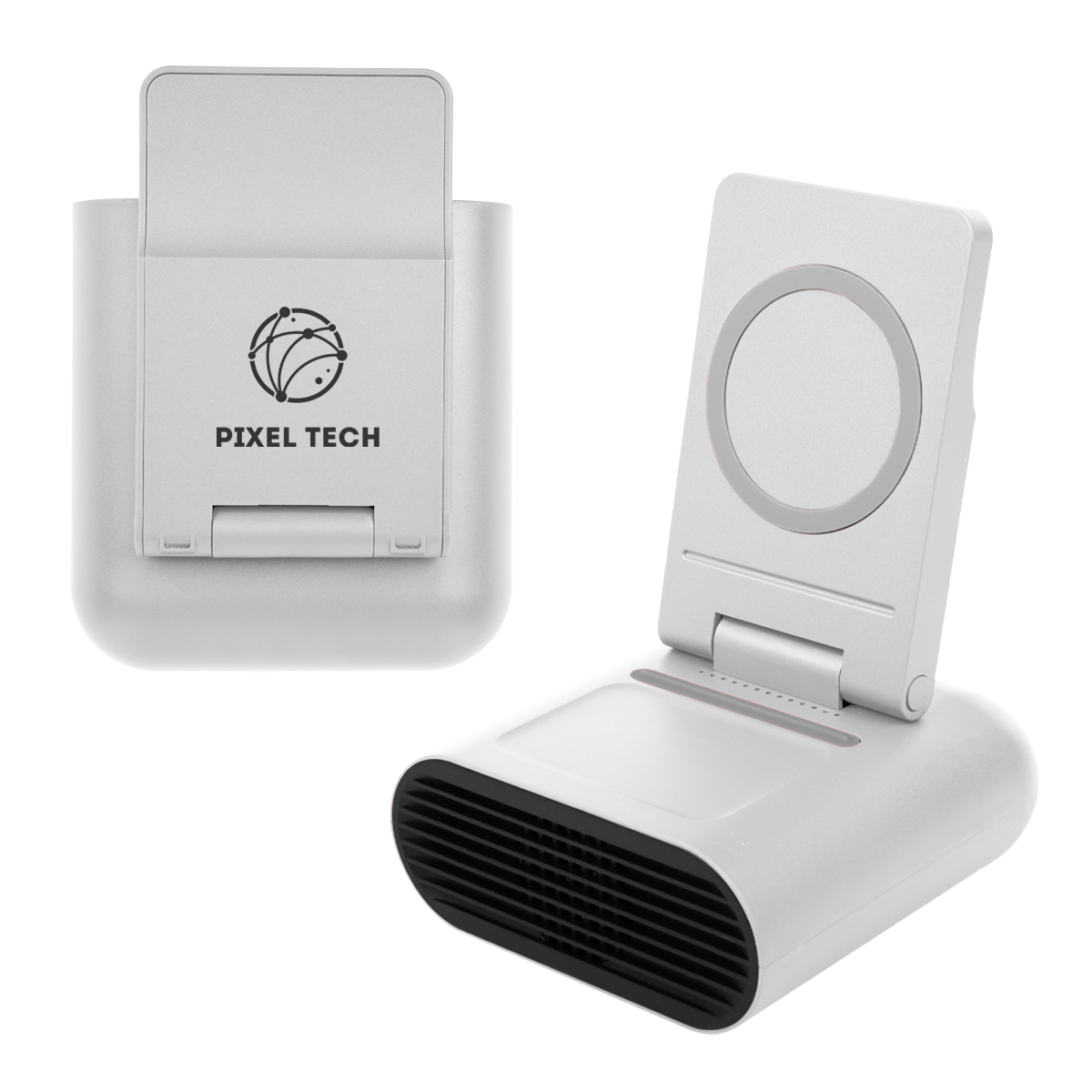 Duet Wireless Charger With Speaker & Phone Stand 2