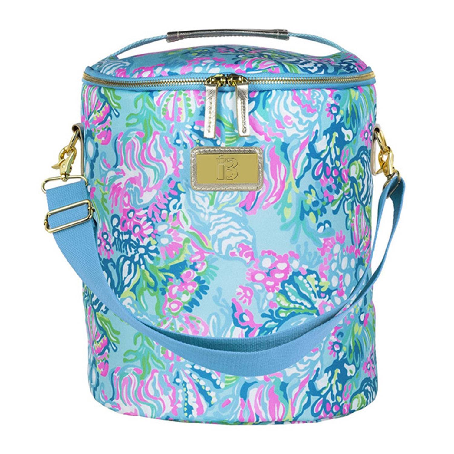 7L Portable Oxford Farbic Insulated Cooler Lunch Bag