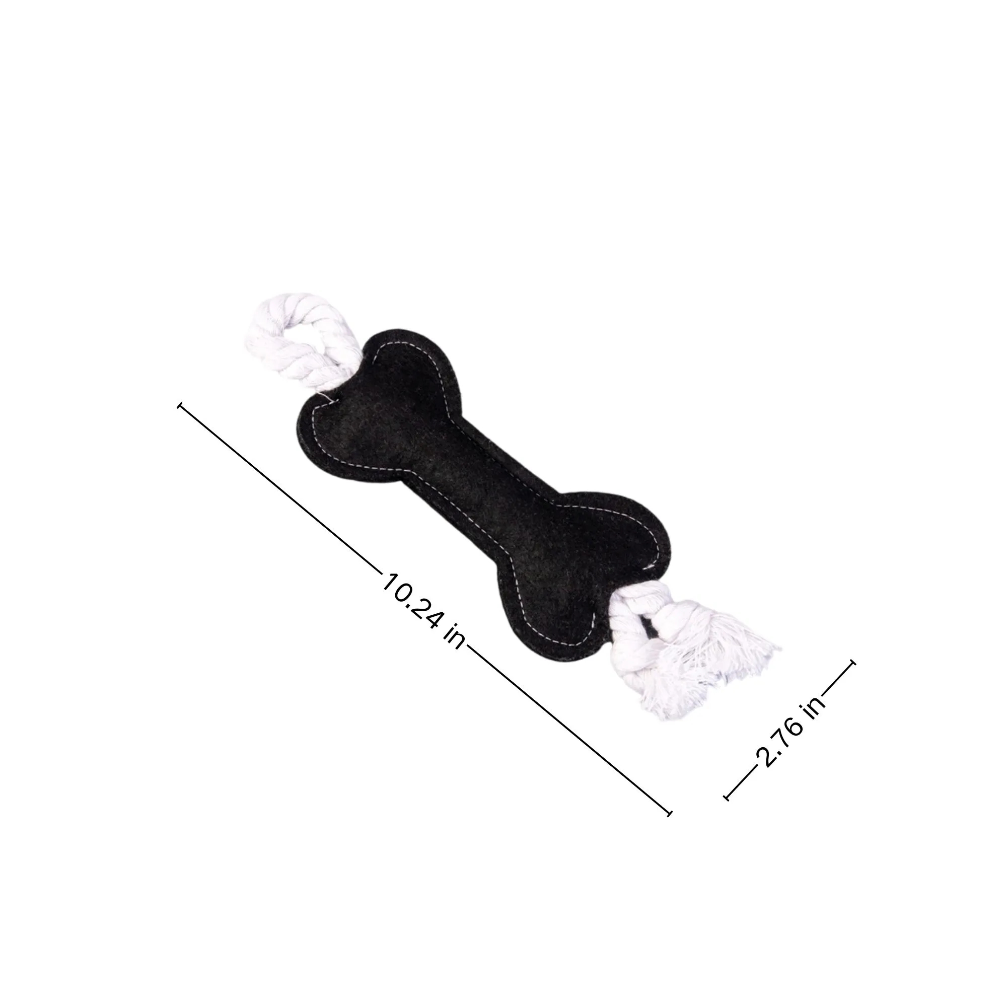 Dog Bite Resistant Cotton Rope Teething Toy 3