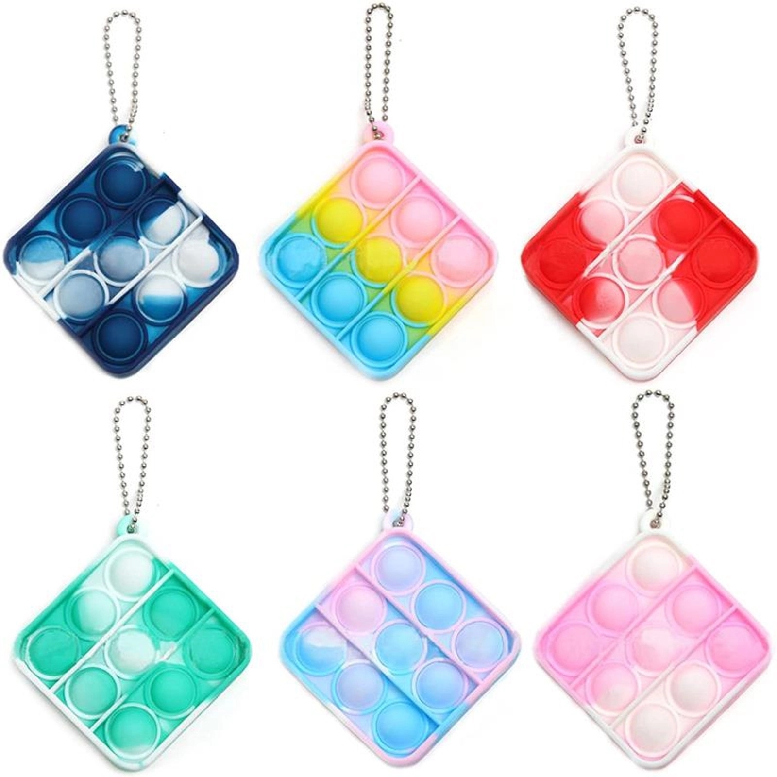 Push Bubble Toy With Buckle 2
