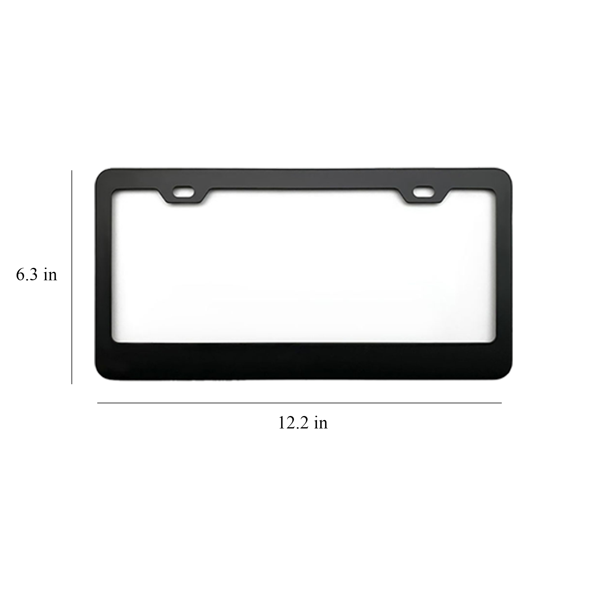 Custom Metal License Plate Frame 6