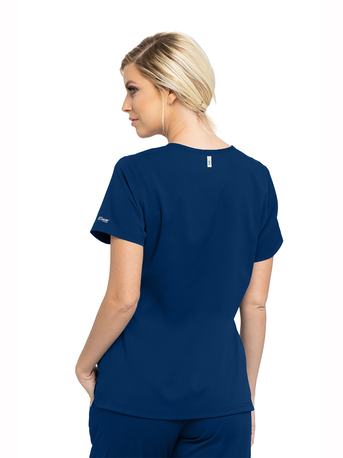 Grey's Anatomy Spandex Stretch - Women's One-Pocket Bree Tuck-In Scrub Top 1