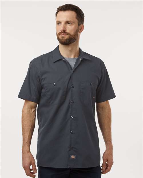 Men's Tall Industrial Short Sleeve Work Shirt - S535T 20