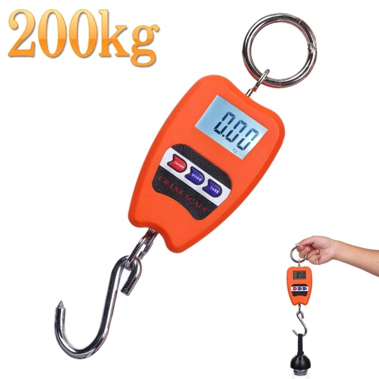 Mini Electronic Scale with Hook 2