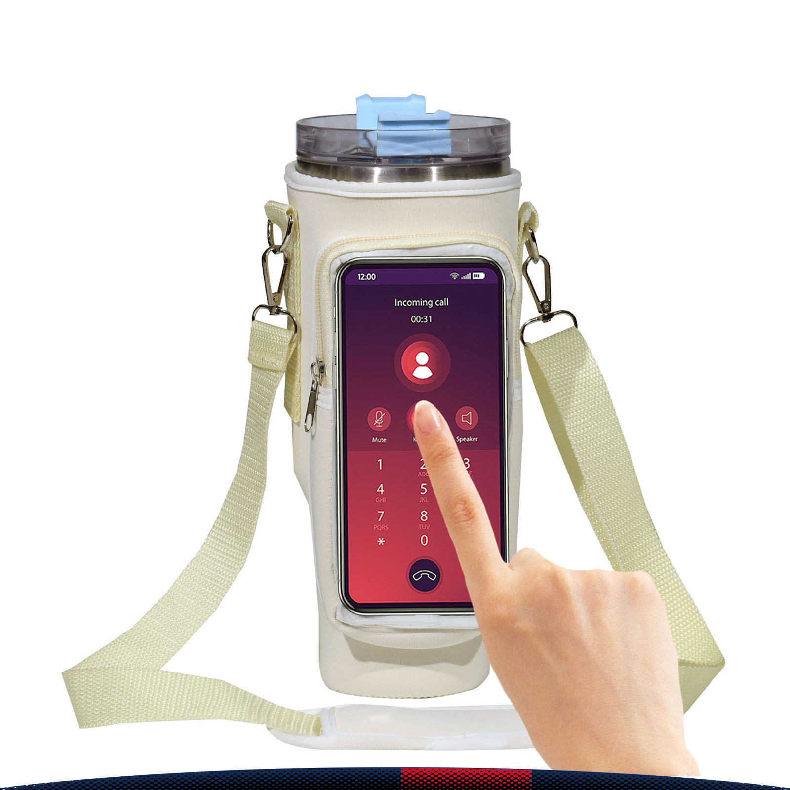 Louise Water Bottle Carrier Bag 4