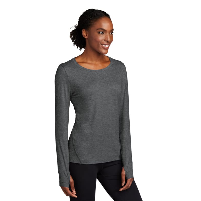 Sport-Tek Women's Exchange 1.5 Long Sleeve Crew 12