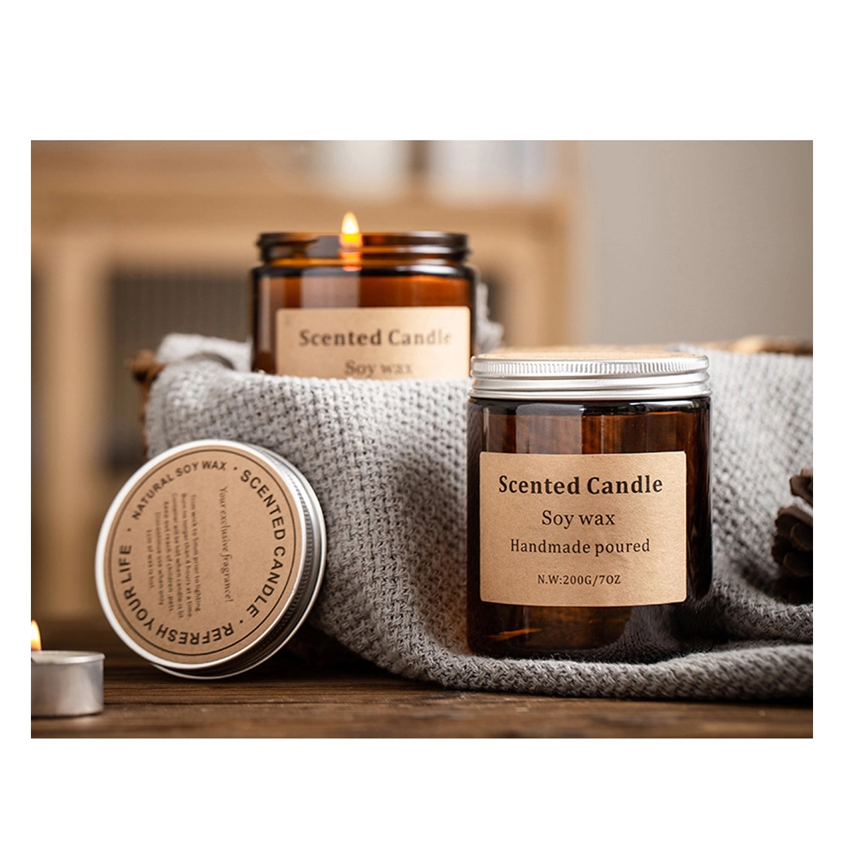 Aromatherapy Candle Indoor Housing Decoration 4