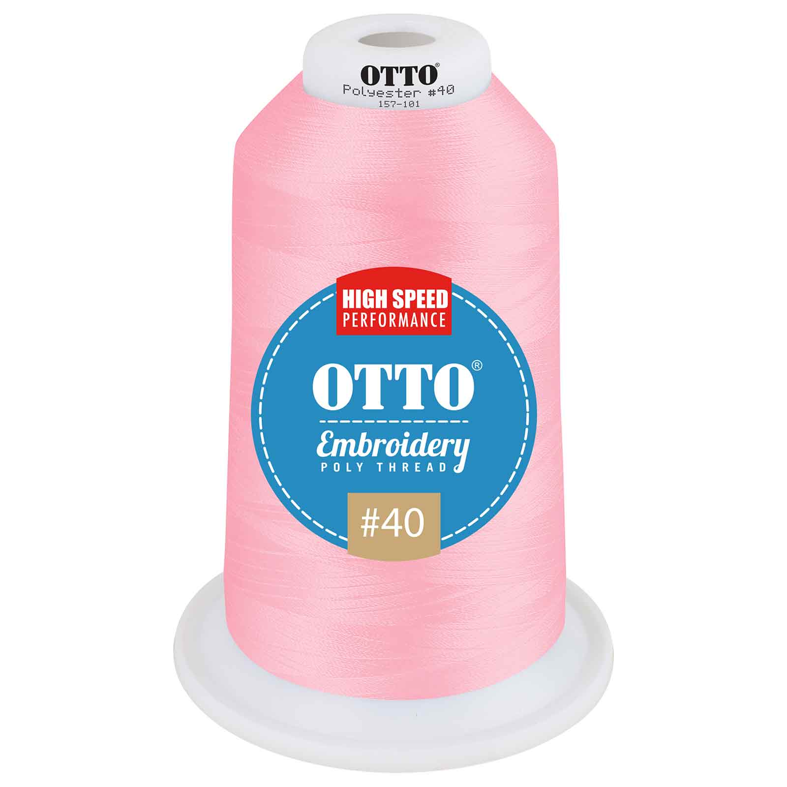 OTTO Embroidery Poly Thread #40 5,500 yd. King Cone 120