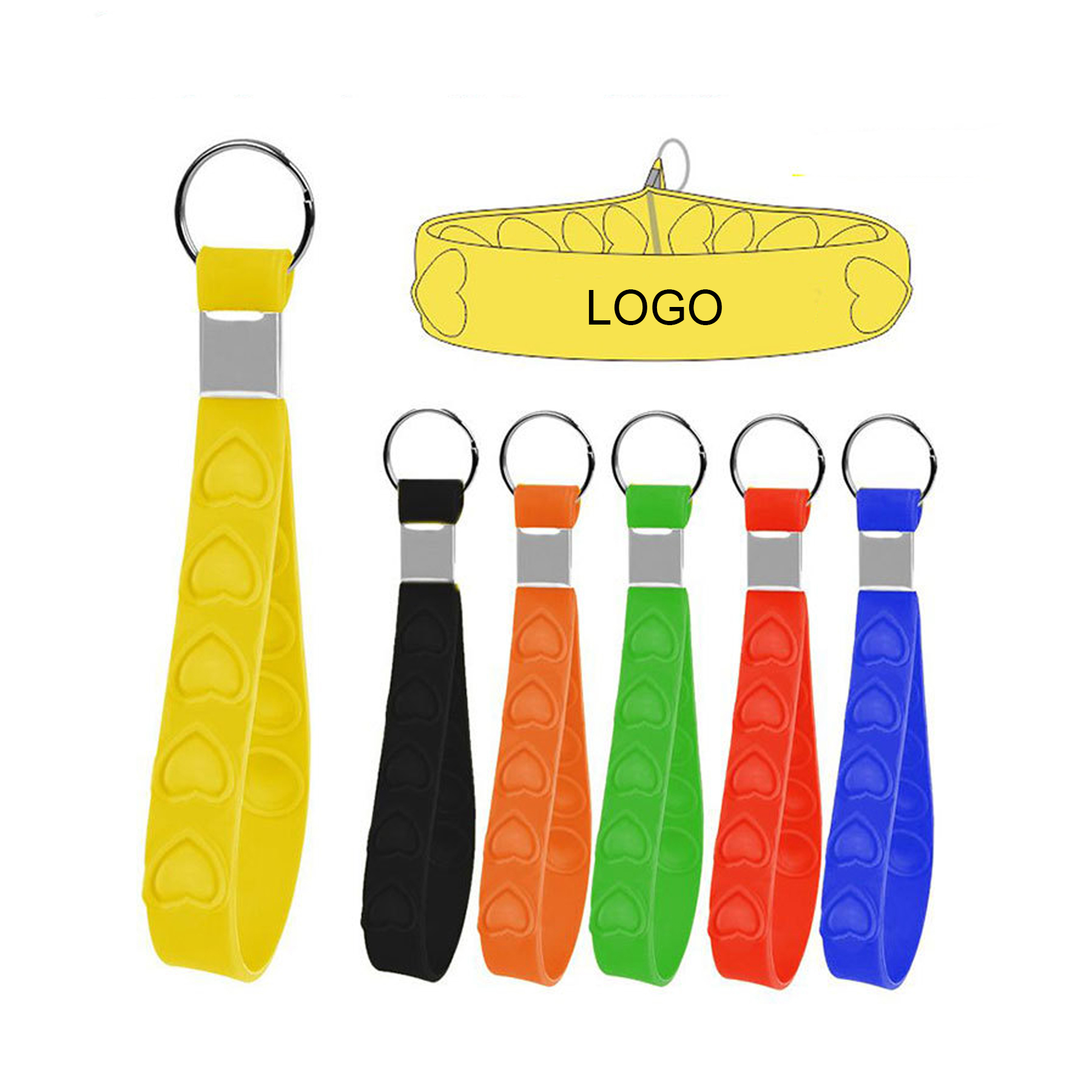 Push Pop Stress Reliever Keychain 1